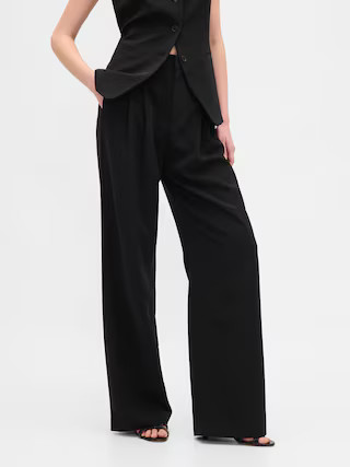 365 High Rise Pleated Trousers | Gap (US)