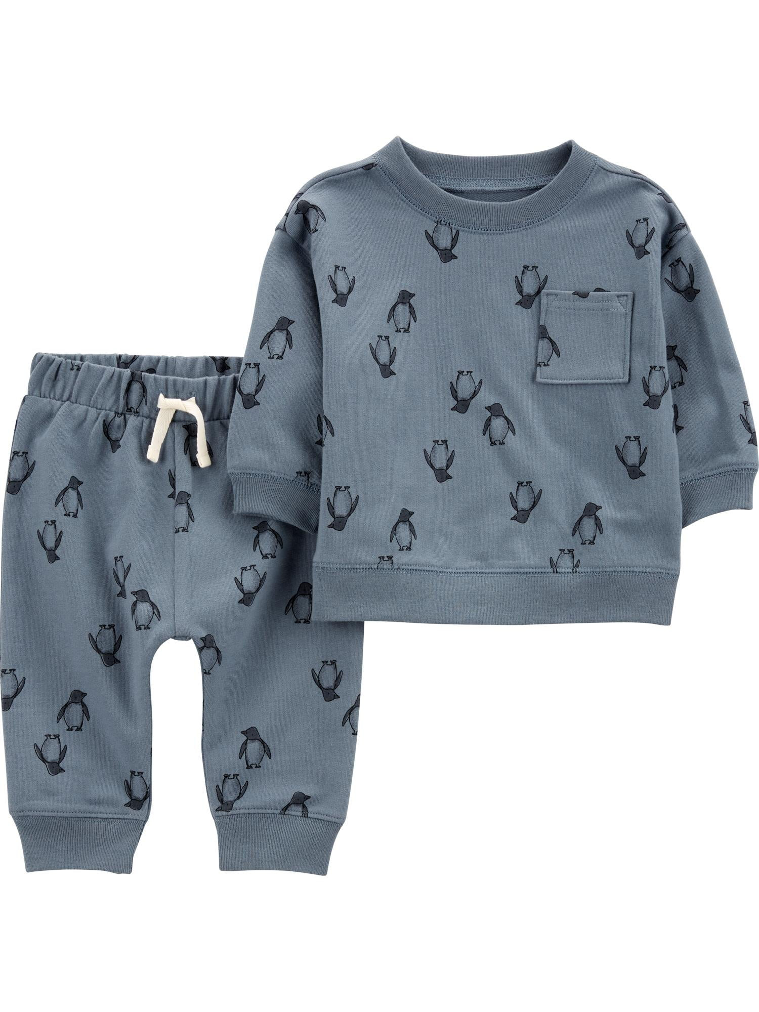 Carter's Child of Mine Baby Boy Outfit Set, 2-Piece, Sizes 0/3-24 Months | Walmart (US)