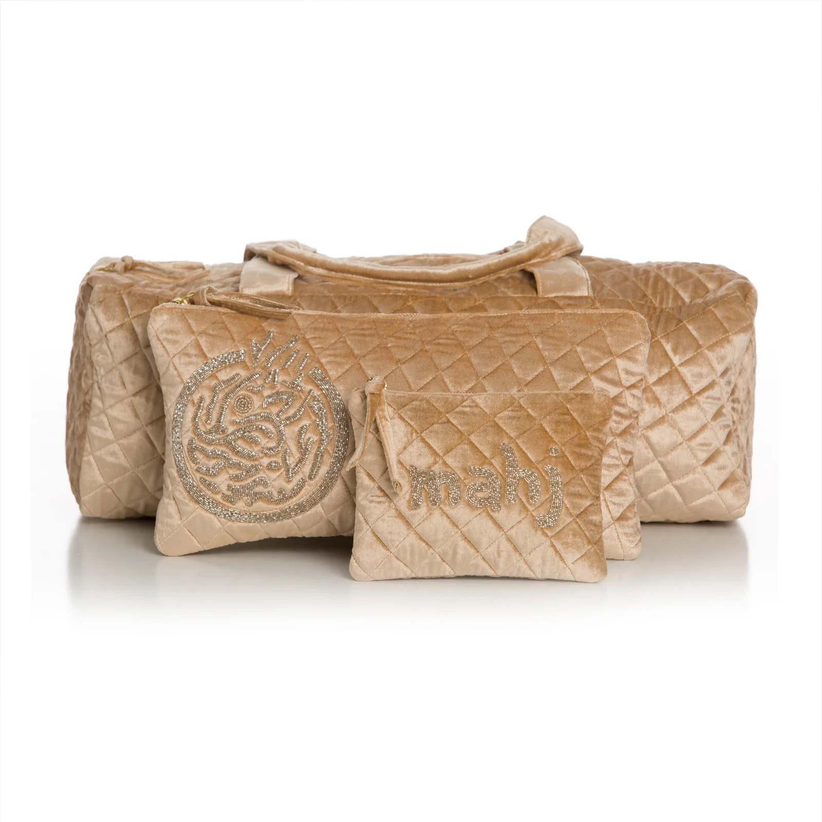 Mahjong Bag Travel Set - Amber | Sidney Byron