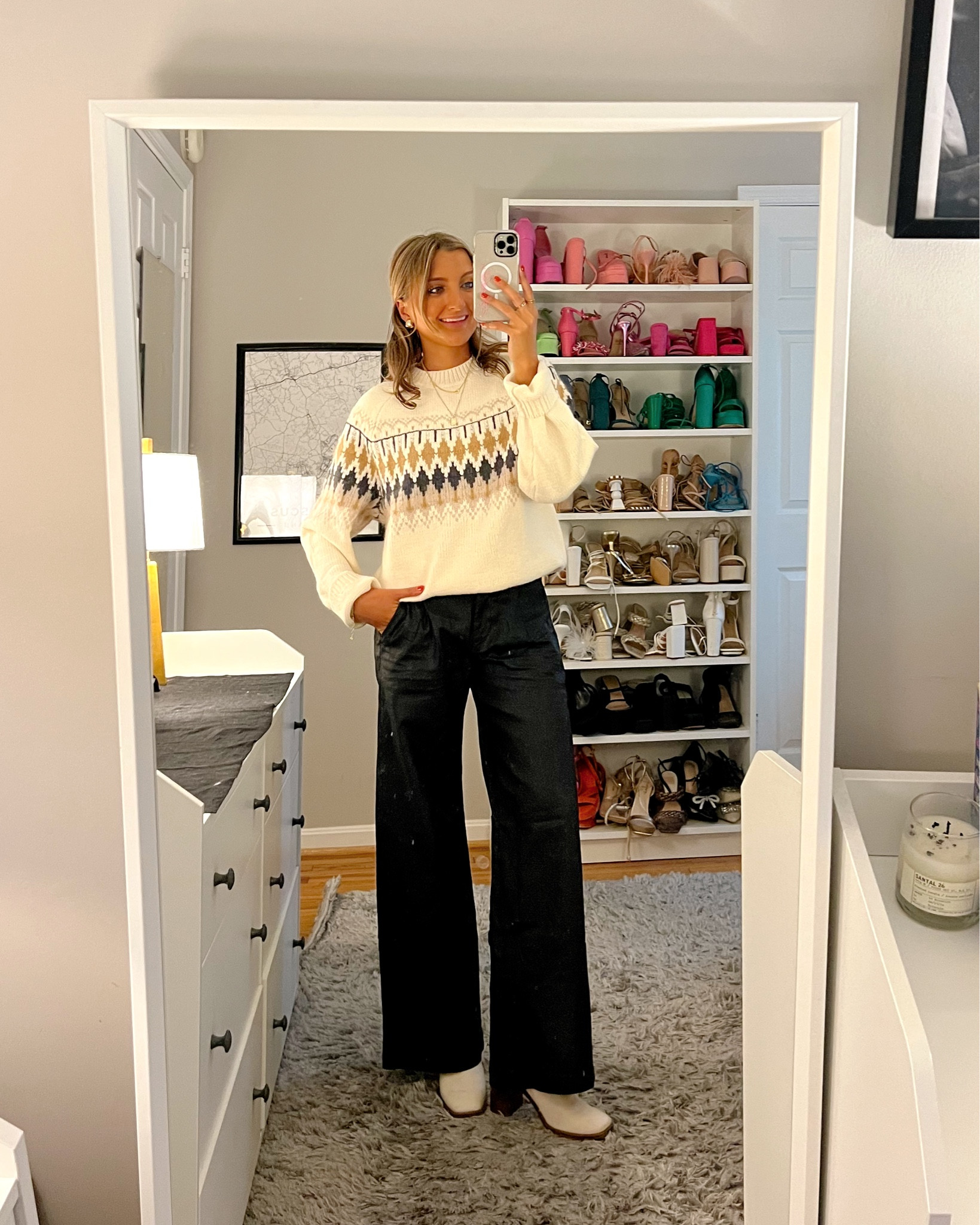 Thanksgiving outfit ideas from American Eagle 🧡🍁 trouser pants XS sweater M 
