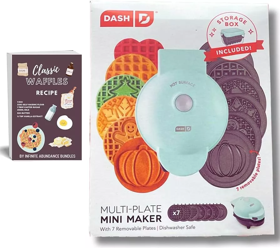 Mini Waffle Maker with 7 Removable … curated on LTK