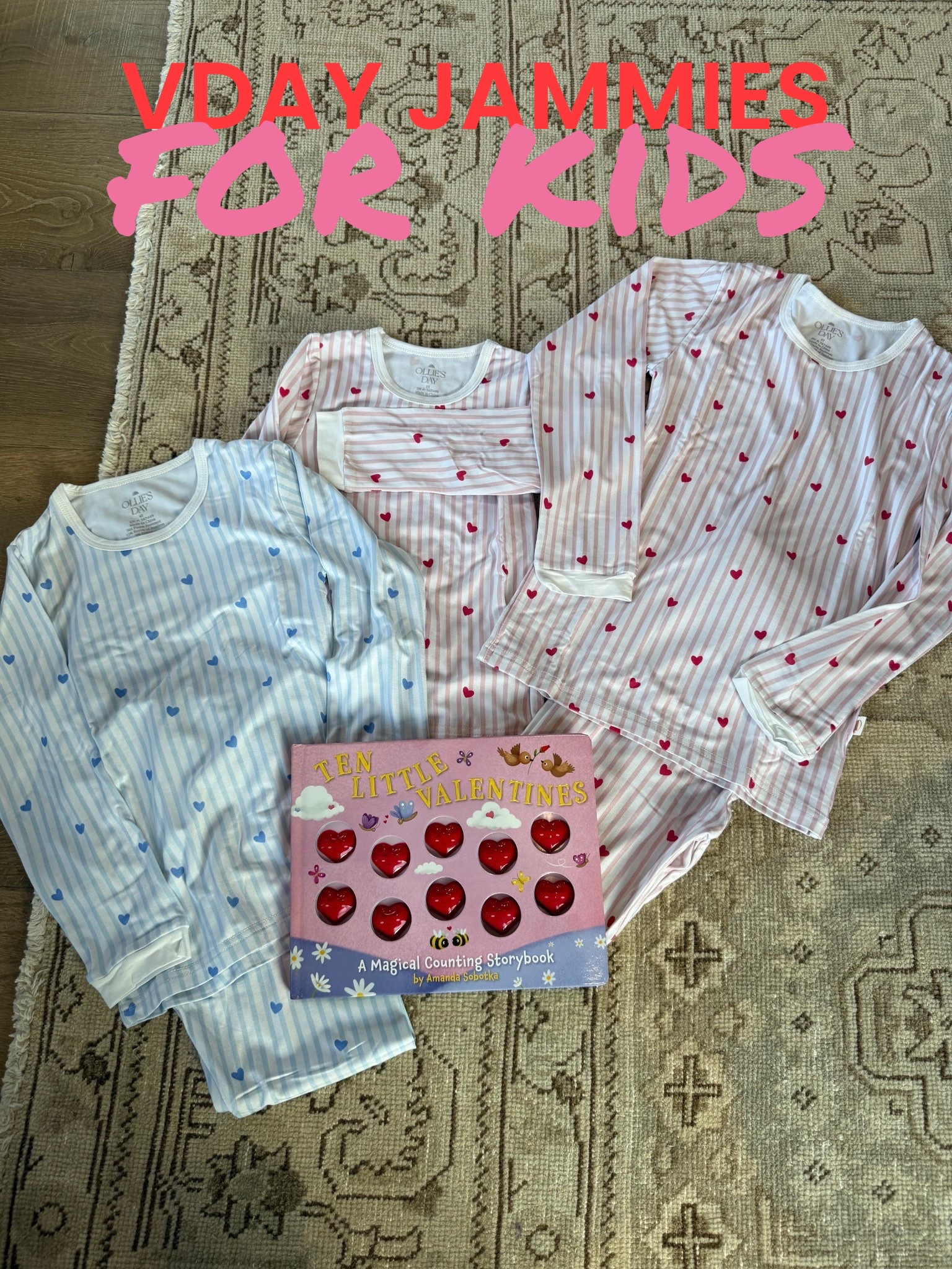 Sweetest little pjs from Ollies Day!

Valentine’s Day, pjs for kids, vday Jammies, pajamas, kid pajamas, heart pjs, Dede Raad, dress up buttercup, Nashville

#LTKKids #LTKBaby #LTKFindsUnder50