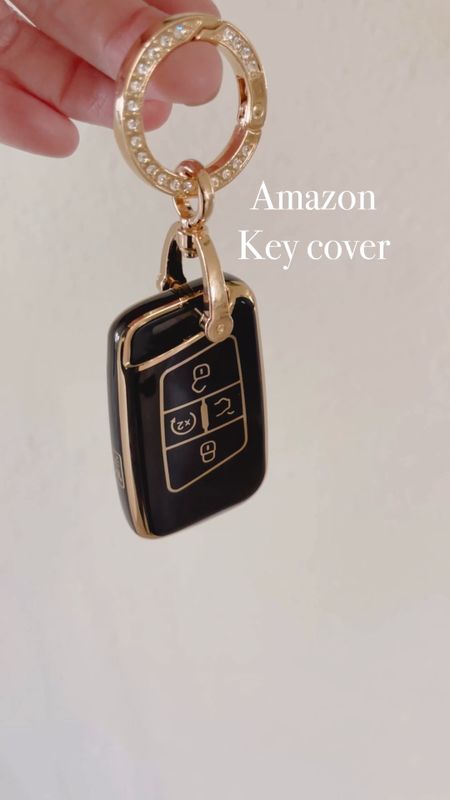 Amazon car key cover. Amazon car accessories key fob keychain gold white black 

#LTKFind #LTKhome #LTKSale