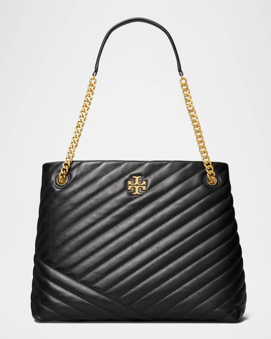 Tory Burch Kira Chevron-Quilted Leather Tote Bag | Neiman Marcus