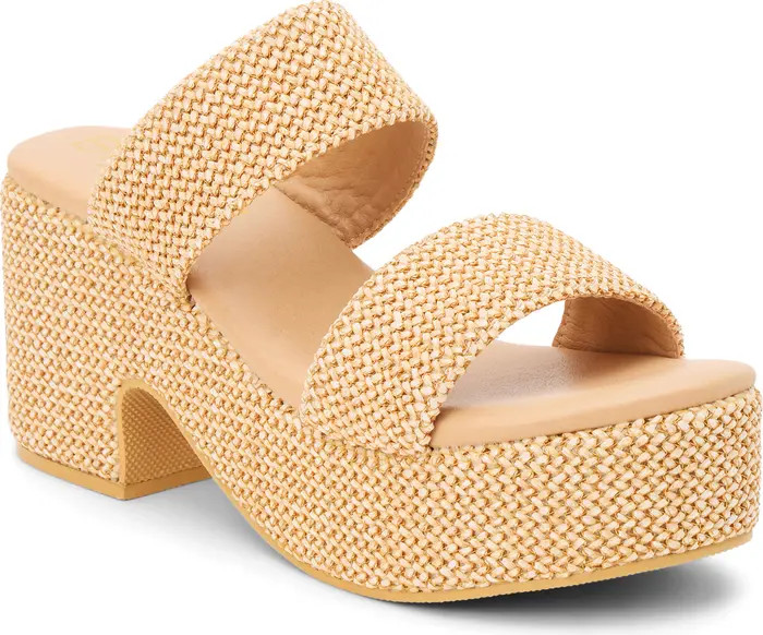 Ocean Ave Espadrille Platform Slide Sandal (Women) | Nordstrom