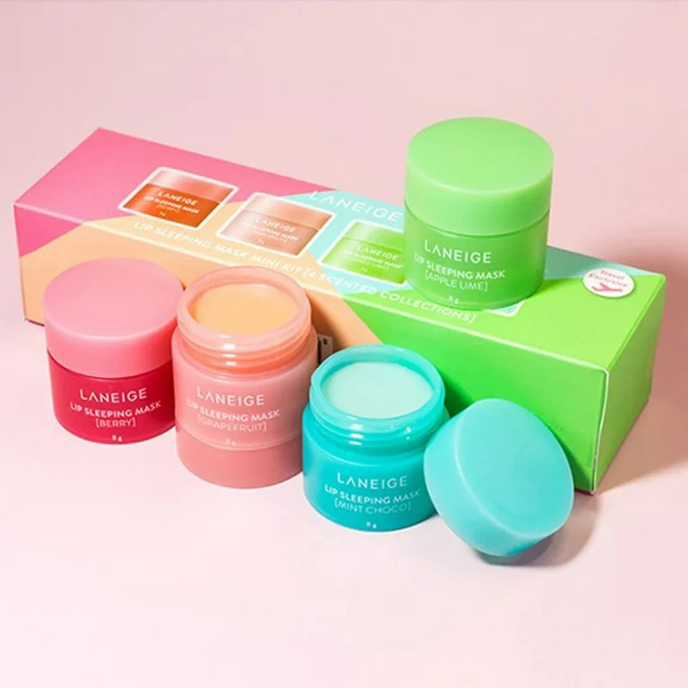 MageCrux ZIOKOK 4PCS Lip Sleeping Mini Kit 4 Scented Collection 8g Nutritious Moisturizing | Walmart (US)