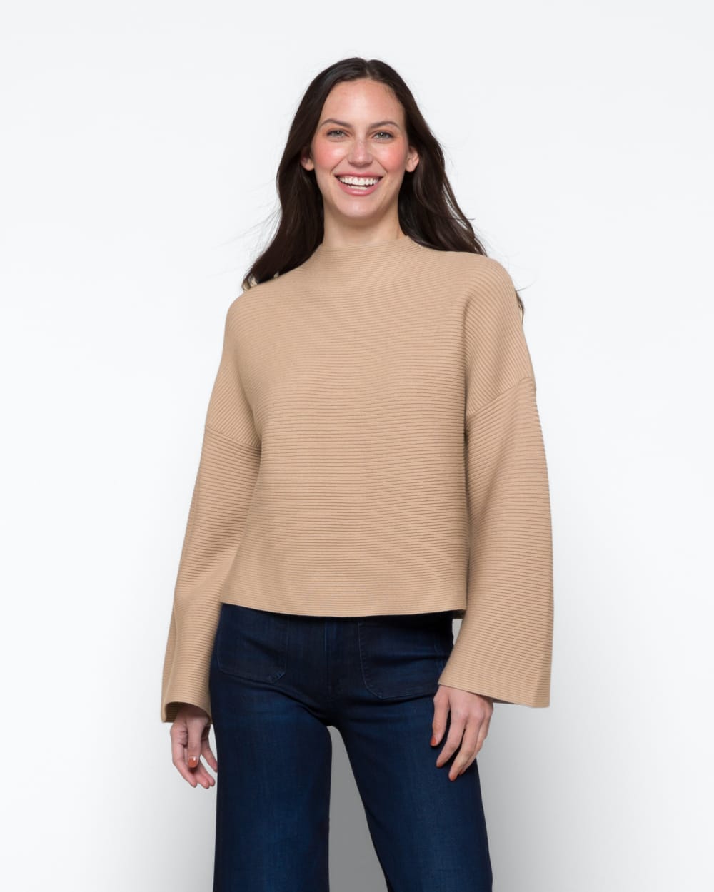 Lou Swing Ribbed Sweater | Stitch Fix