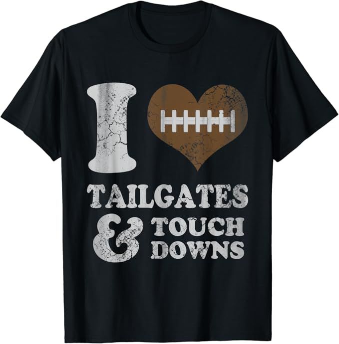Football Tailgates And Touchdowns Game Day Men Women T-Shirt | Amazon (US)
