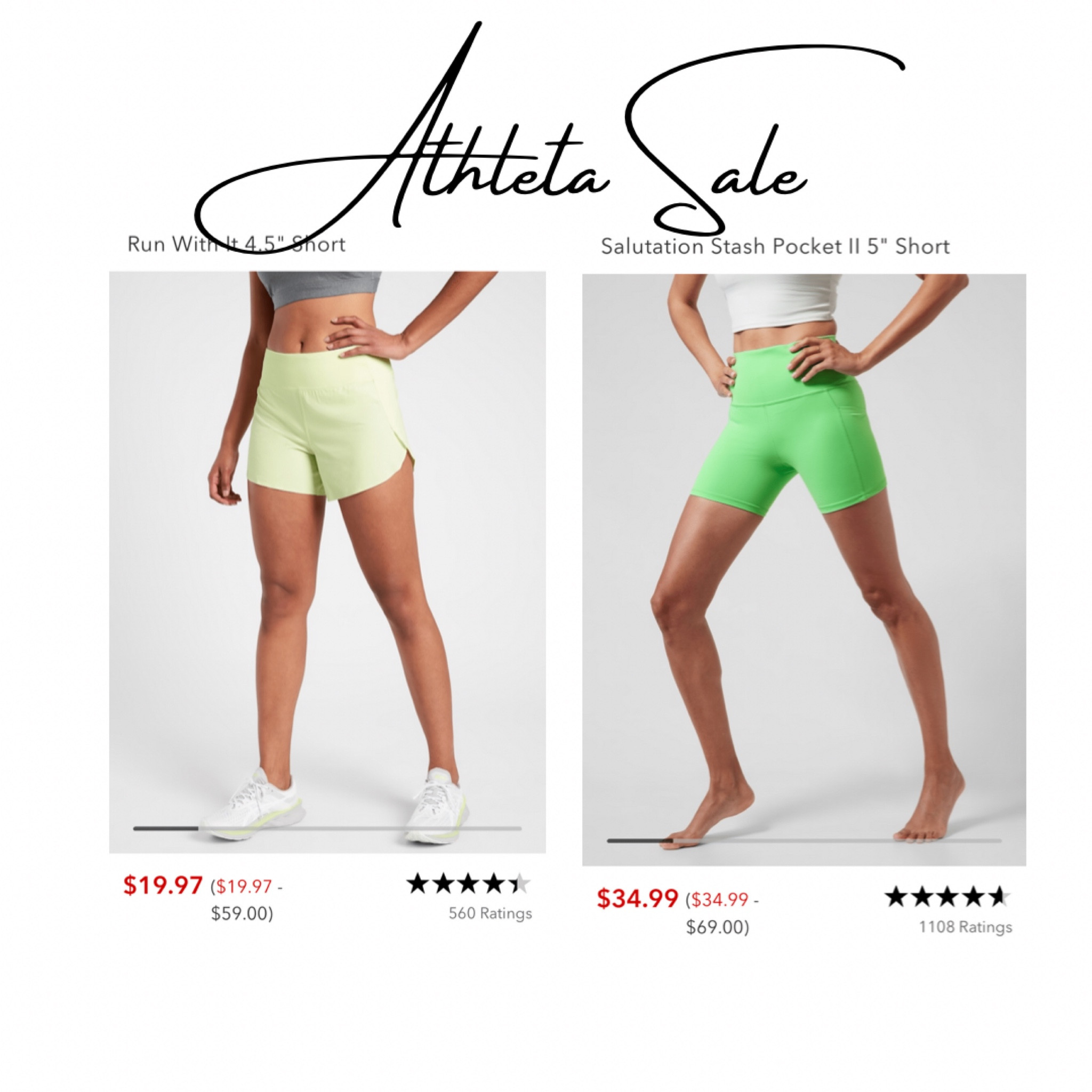 Massive end of summer sale. Ends tonight! #athleta #sale #ltksale #runningshorts

#LTKSeasonal #LTKunder50 #LTKunder100