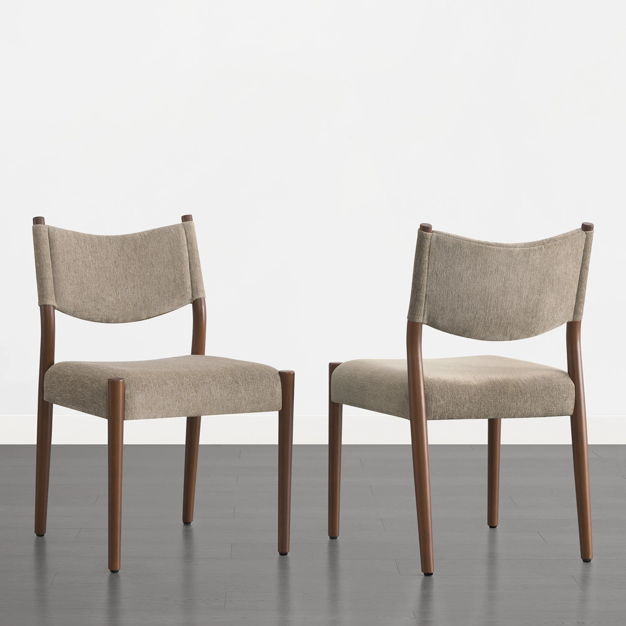 George Oliver Modern Upholstered Dining Chairs with Solid Wood Legs | Wayfair | Wayfair North America