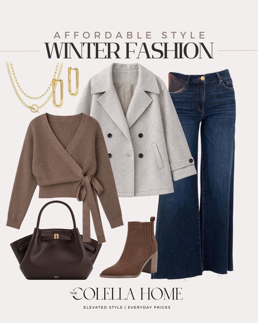 Winter fashion from Amazon includes jeans, coat, sweater, booties, purse, gold earrings, and gold bracelet.

Winter fashion, winter outfit, everyday outfit 

#LTKootd #LTKFindsUnder50 #LTKWorkwear