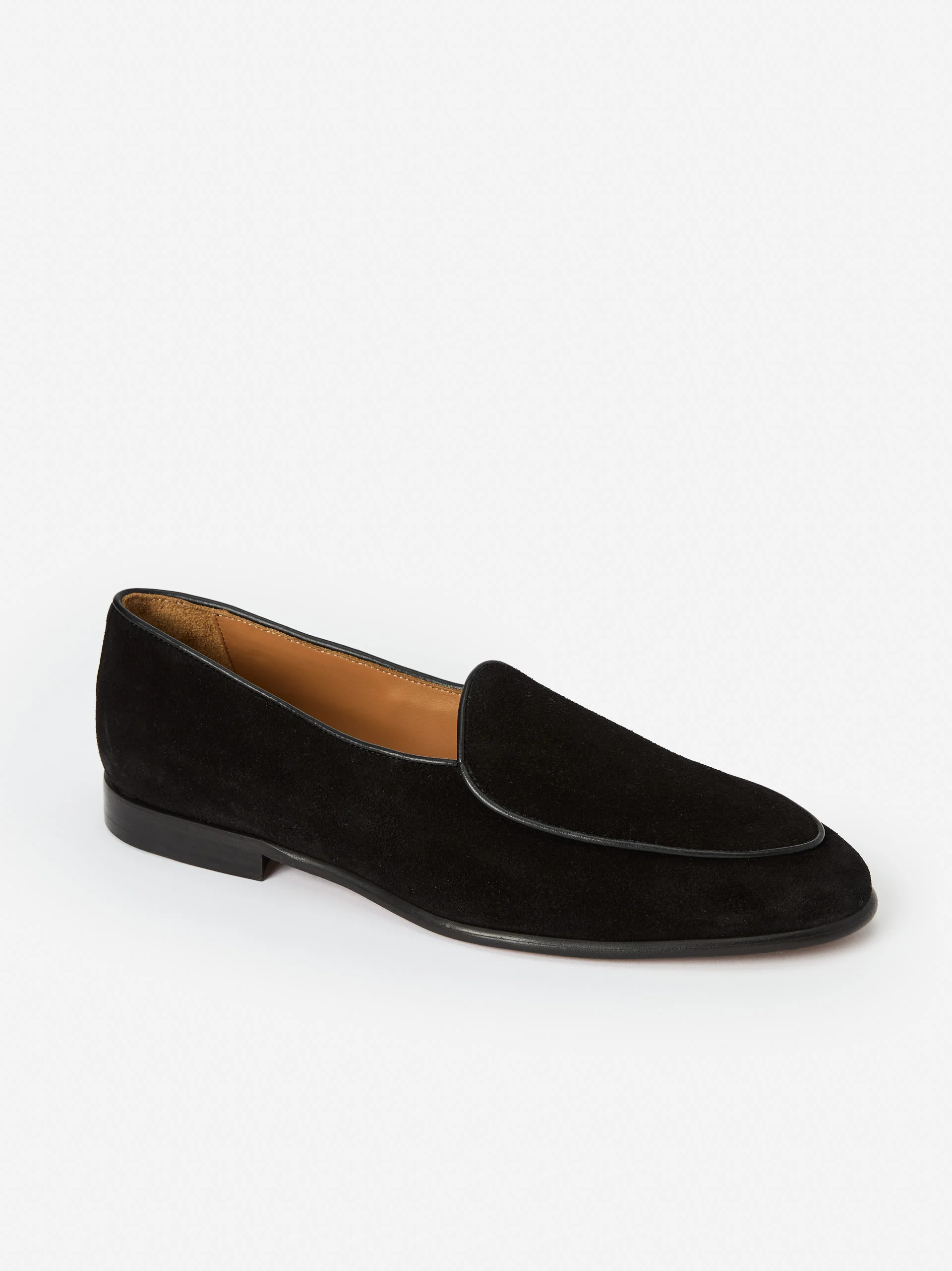 Oskar Suede Belgian Loafers | J.McLaughlin