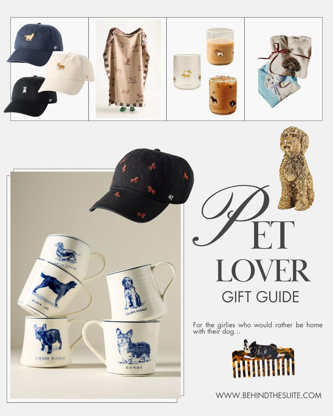 Pet lover gift guide| Anthropologie pet gifts| animal gifts| horse, cat and dog inspired gifts 

 #LTKGiftGuide #LTKHoliday #LTKHome