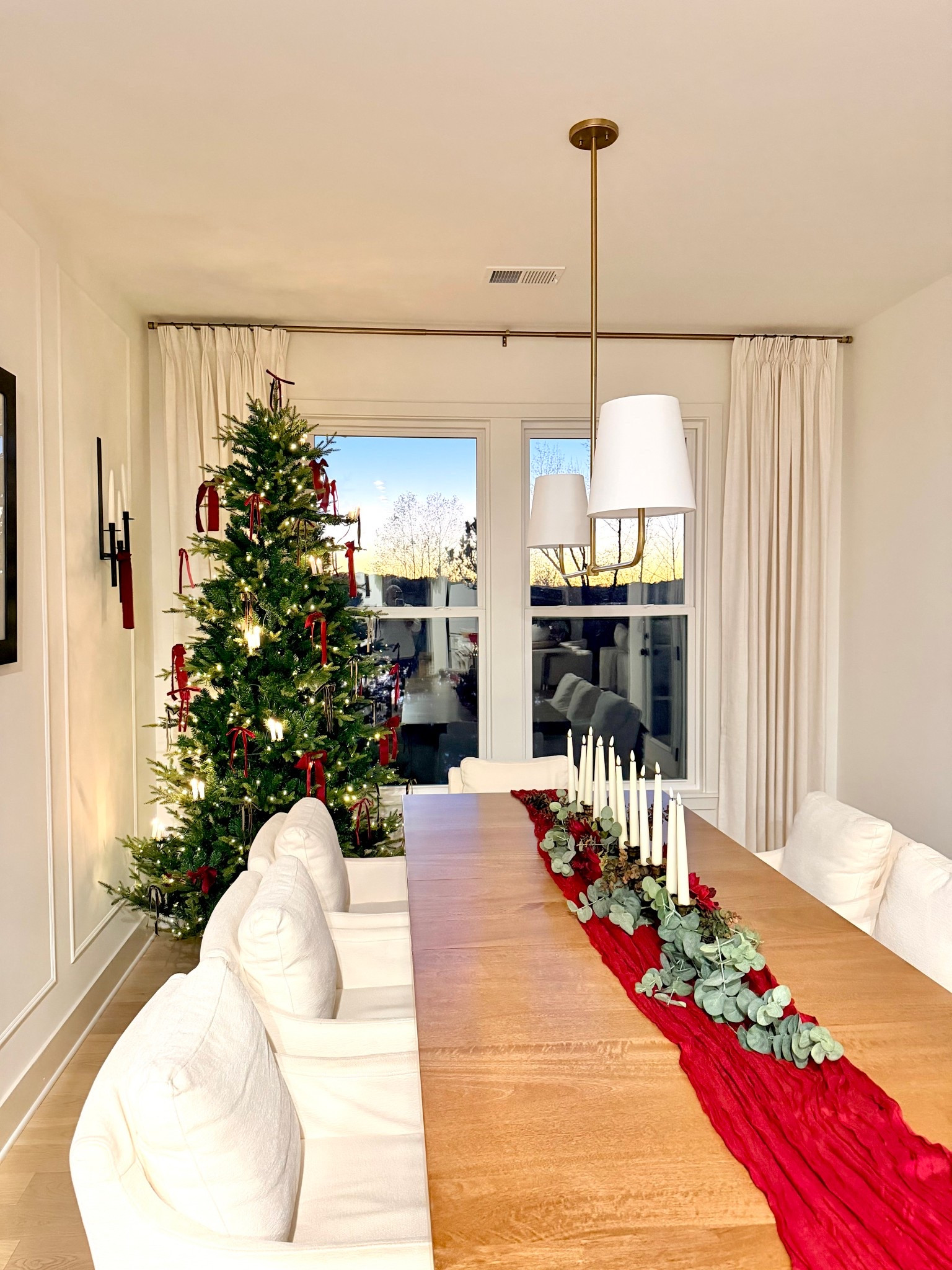 Christmas dinner will be had here this year and I can’t wait for my guest to feel how much love went into this space. From the table and seats to the Christmas tree in the corner I wanted it to be a space of peace and joy. 

#LTKHome #LTKHoliday #LTKFindsUnder100