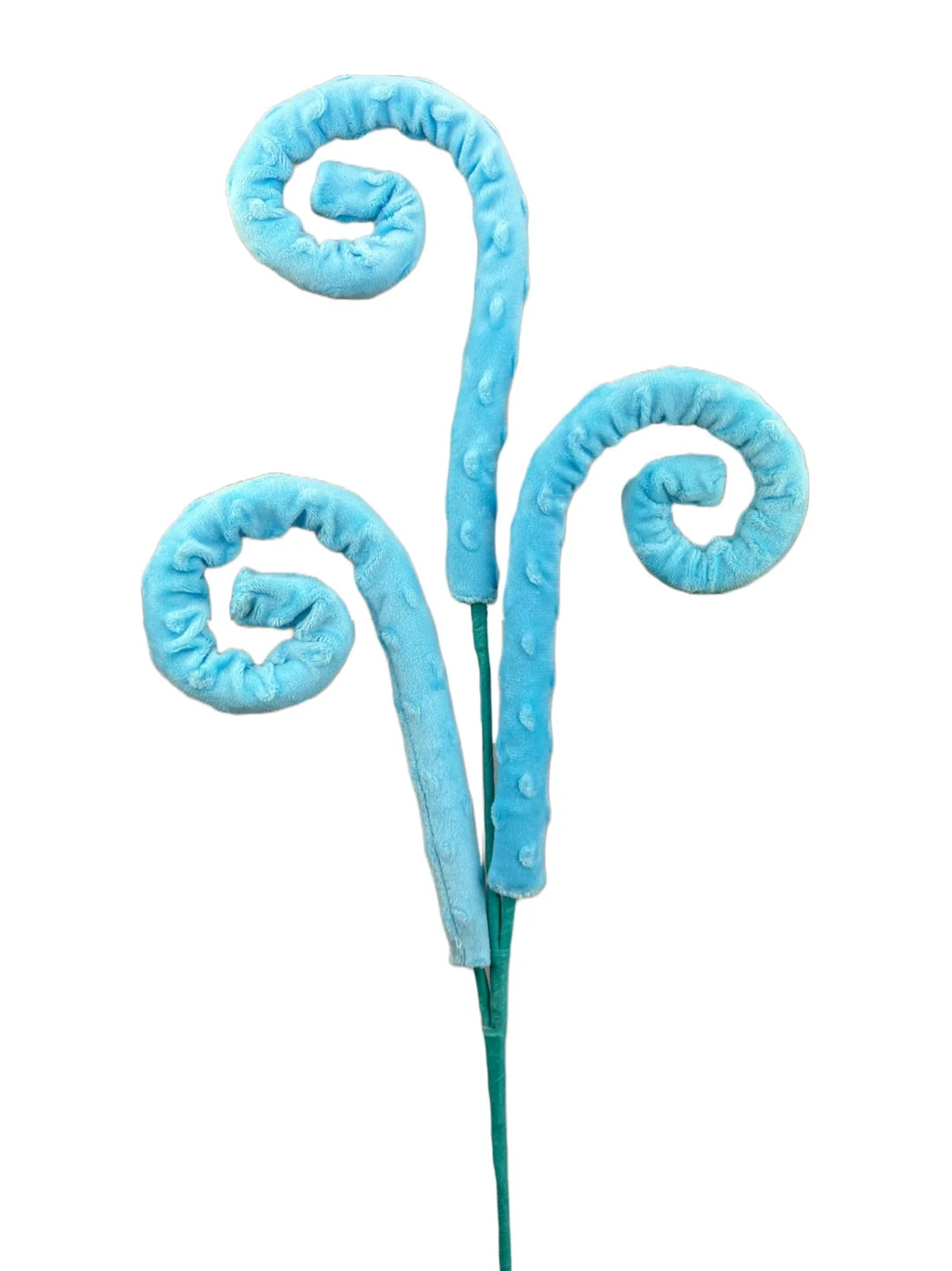 Blue Curly Spray 28, Floral Decor, Spring Easter or Summer Wreath Embellishment 63390BL - Etsy | Etsy (US)