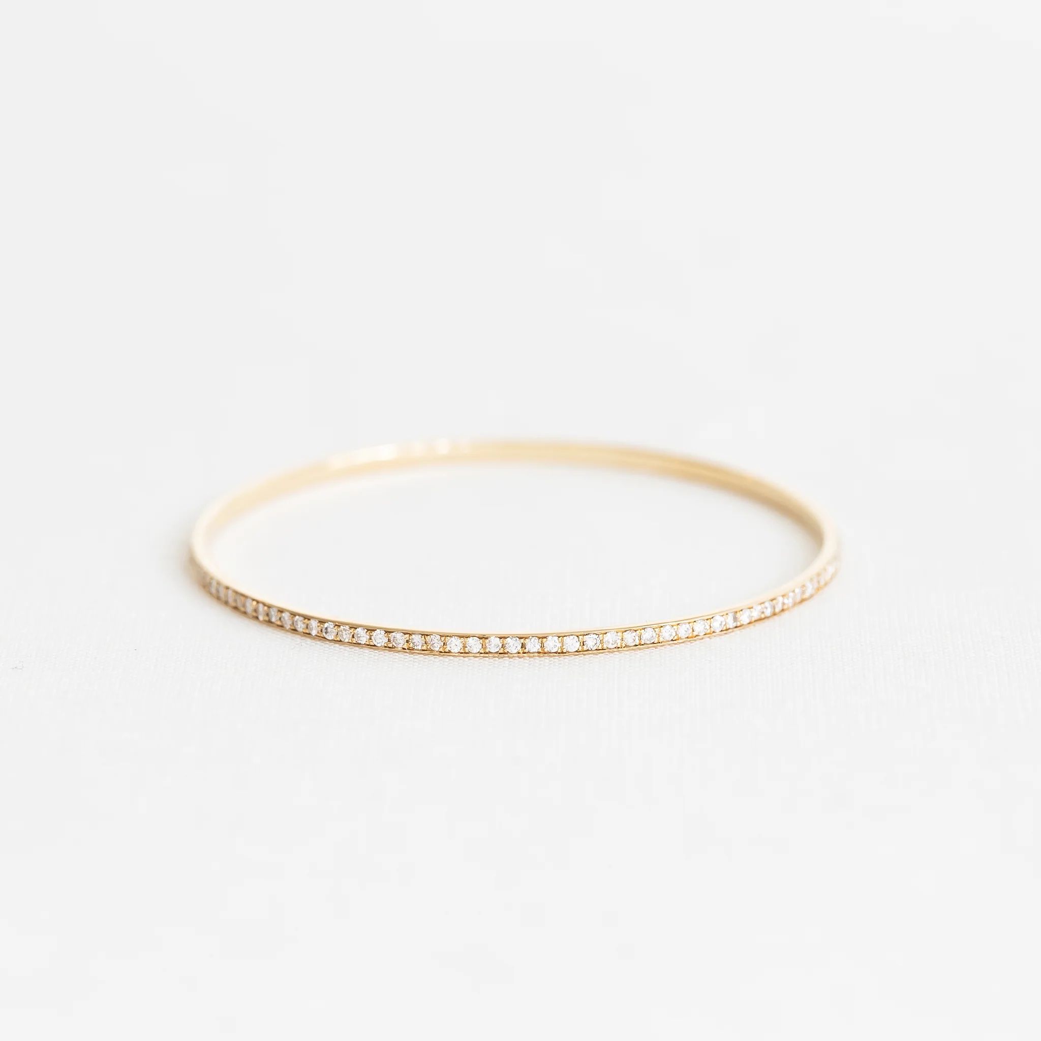 The Pavé Bangle | Yearly Co.