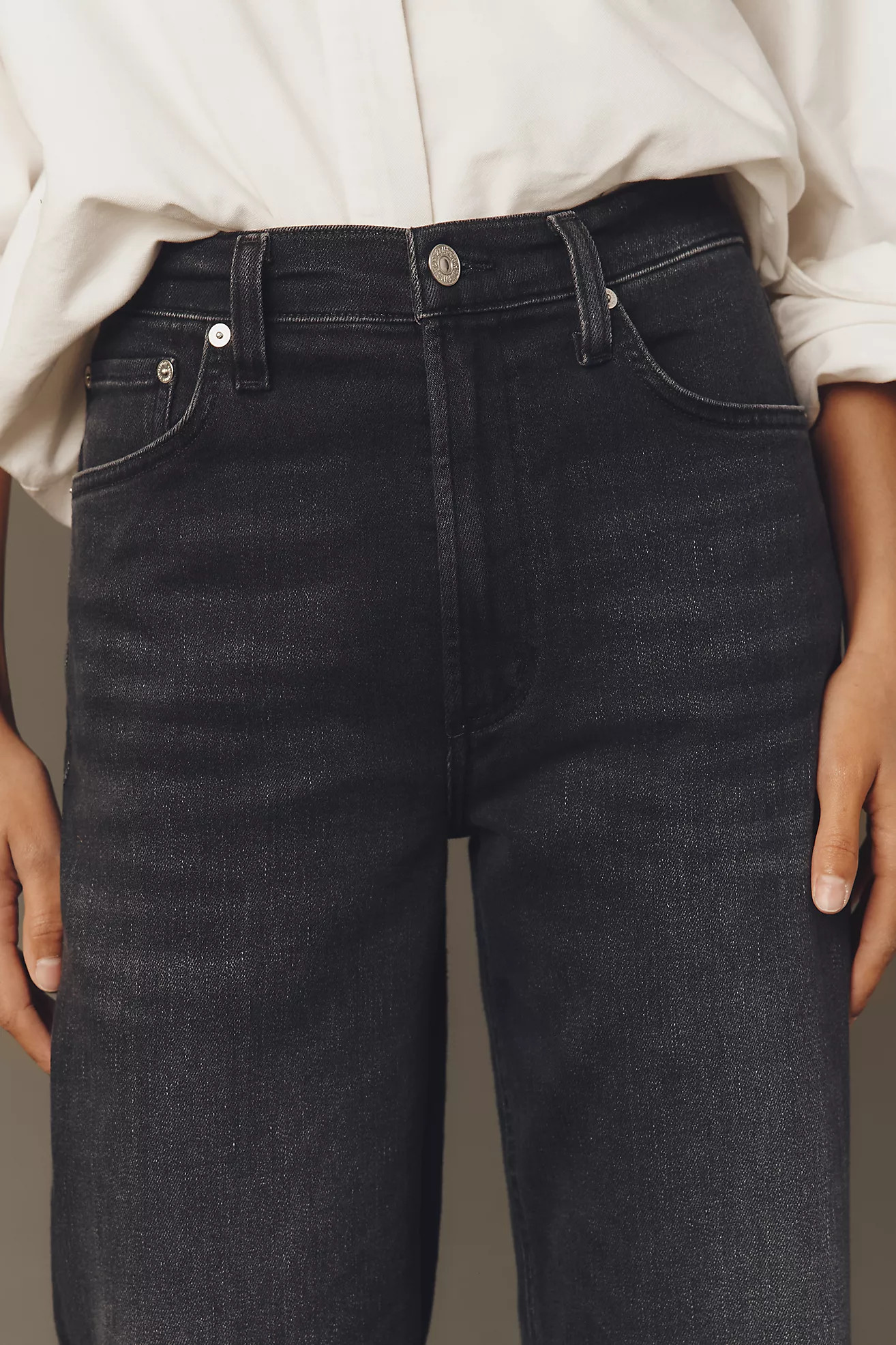 Citizens of Humanity Palma High-Rise Straight-Leg Jeans | Anthropologie (US)
