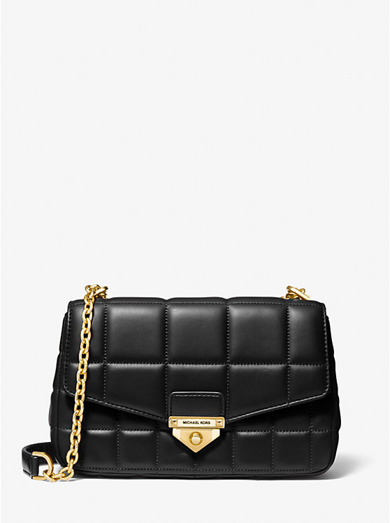 SoHo Large Quilted Leather Shoulder Bag | Michael Kors US