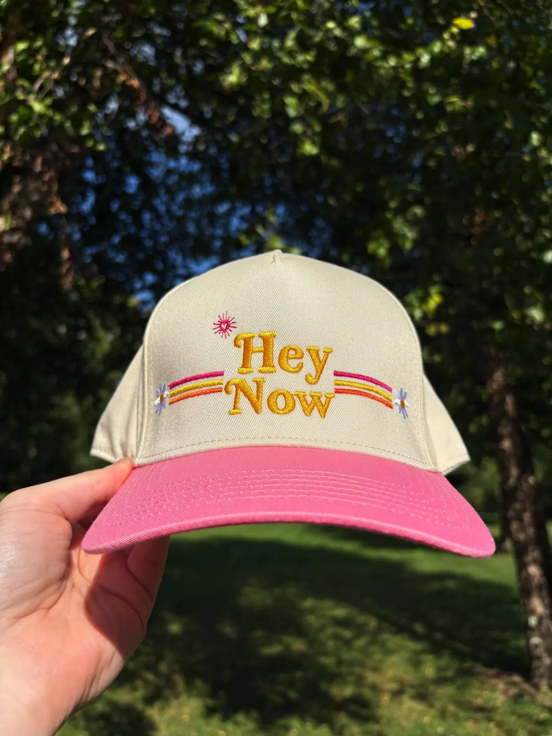 Retro Hey Now Embroidered Trucker Hat | Lizzie Mcguire | Vintage Pop Culture Gift | Hillary Duff ... | Etsy (US)