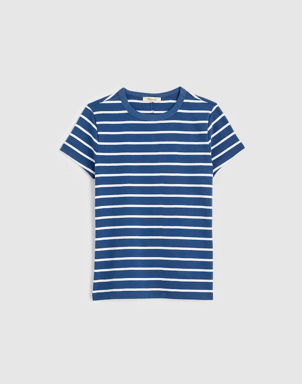 The '90s Crewneck Tee in Compact Cotton | Madewell