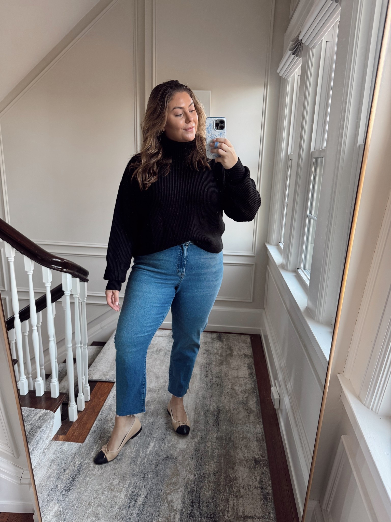 Wearing size 2X in sweater, 32 in jeans. Sharing similar styles in both! 

#LTKWorkwear #LTKMidsize #LTKStyleTip