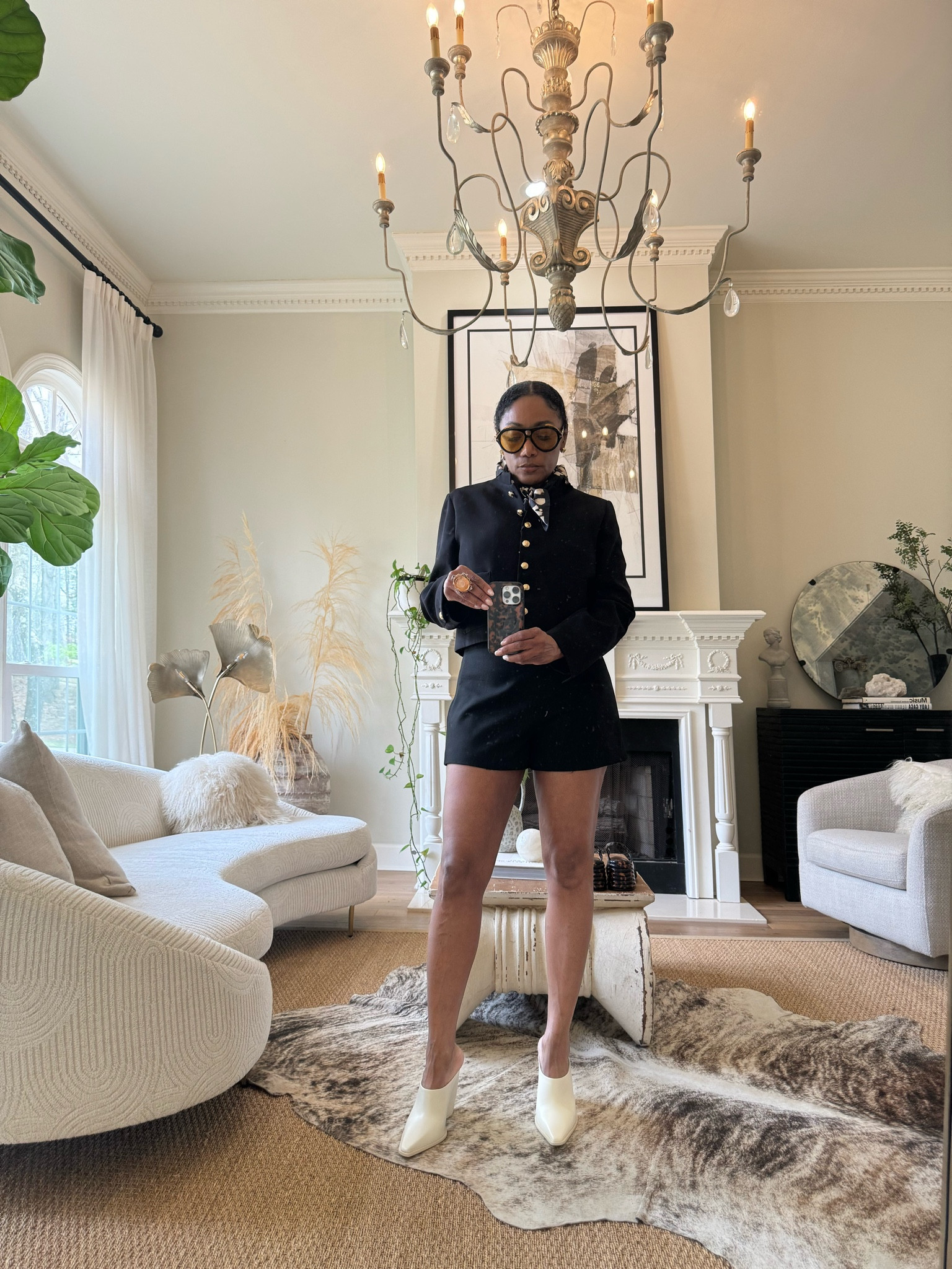 Zara blazer & shorts 🖤

#LTKstyletip