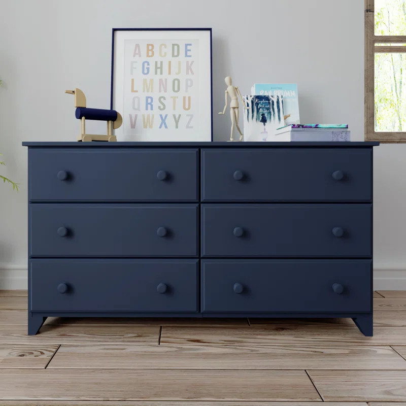 Wide 6 Drawer Double Dresser | Wayfair North America
