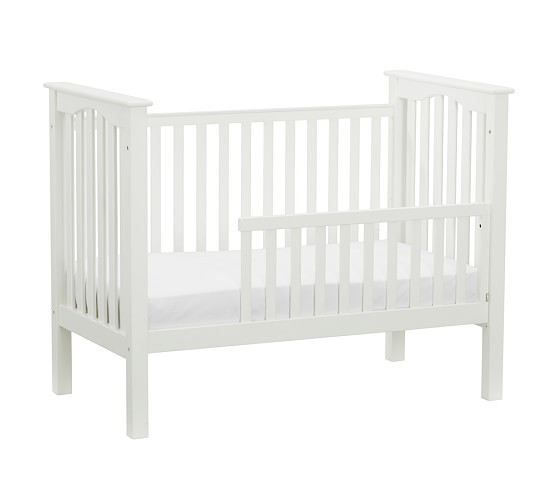 pottery barn low profile crib