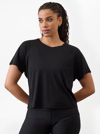 Grid Knit Tee | Athleta