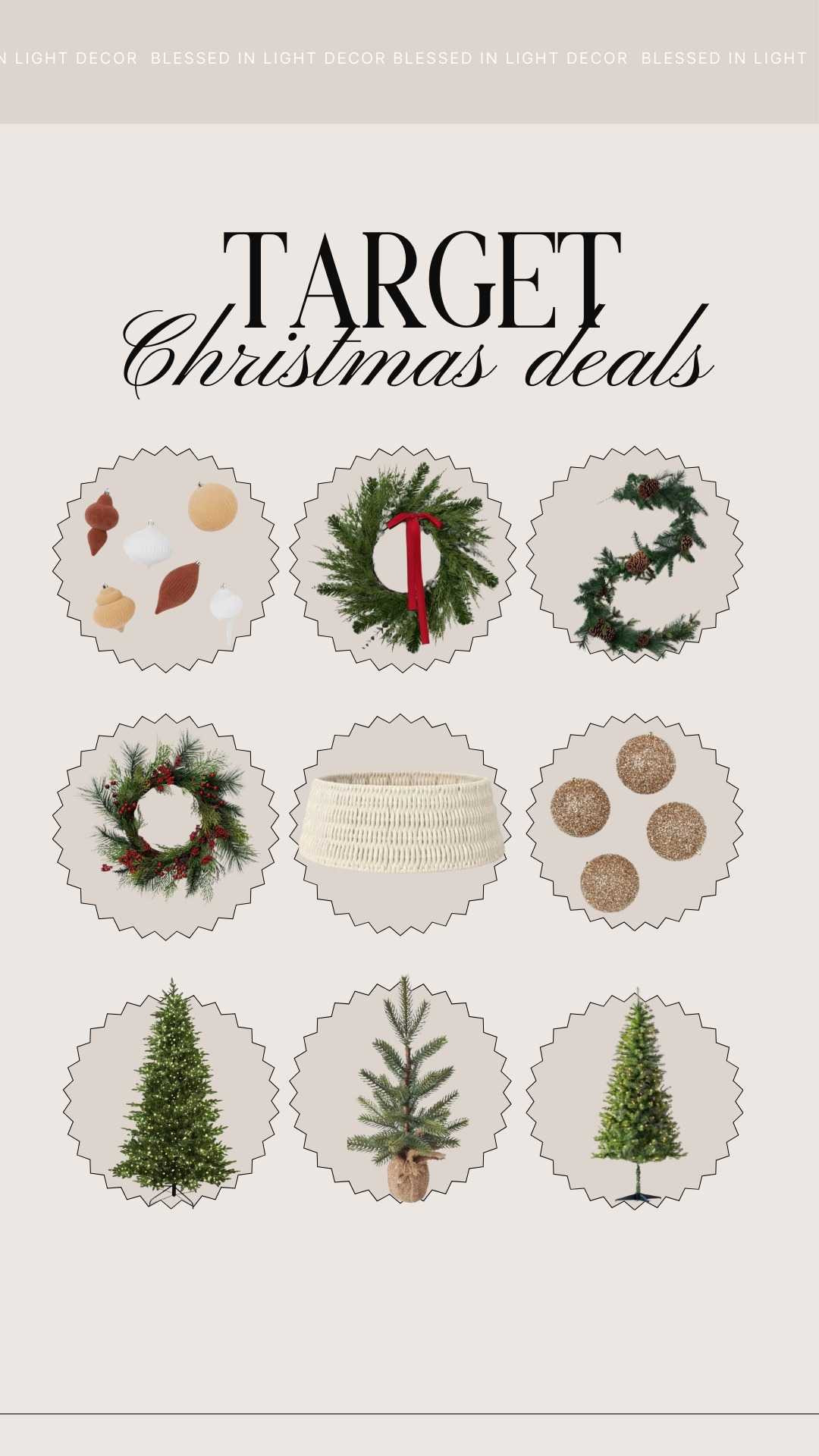 Christmas deals on target@targetstyle #targetdecor #targetstyle #targetfinds #targetclearance #targetdeals #homedecor #christmas2024 #LTKHoliday #LTKSeasonal #LTKHome 

#LTKHoliday #LTKSeasonal #LTKHome