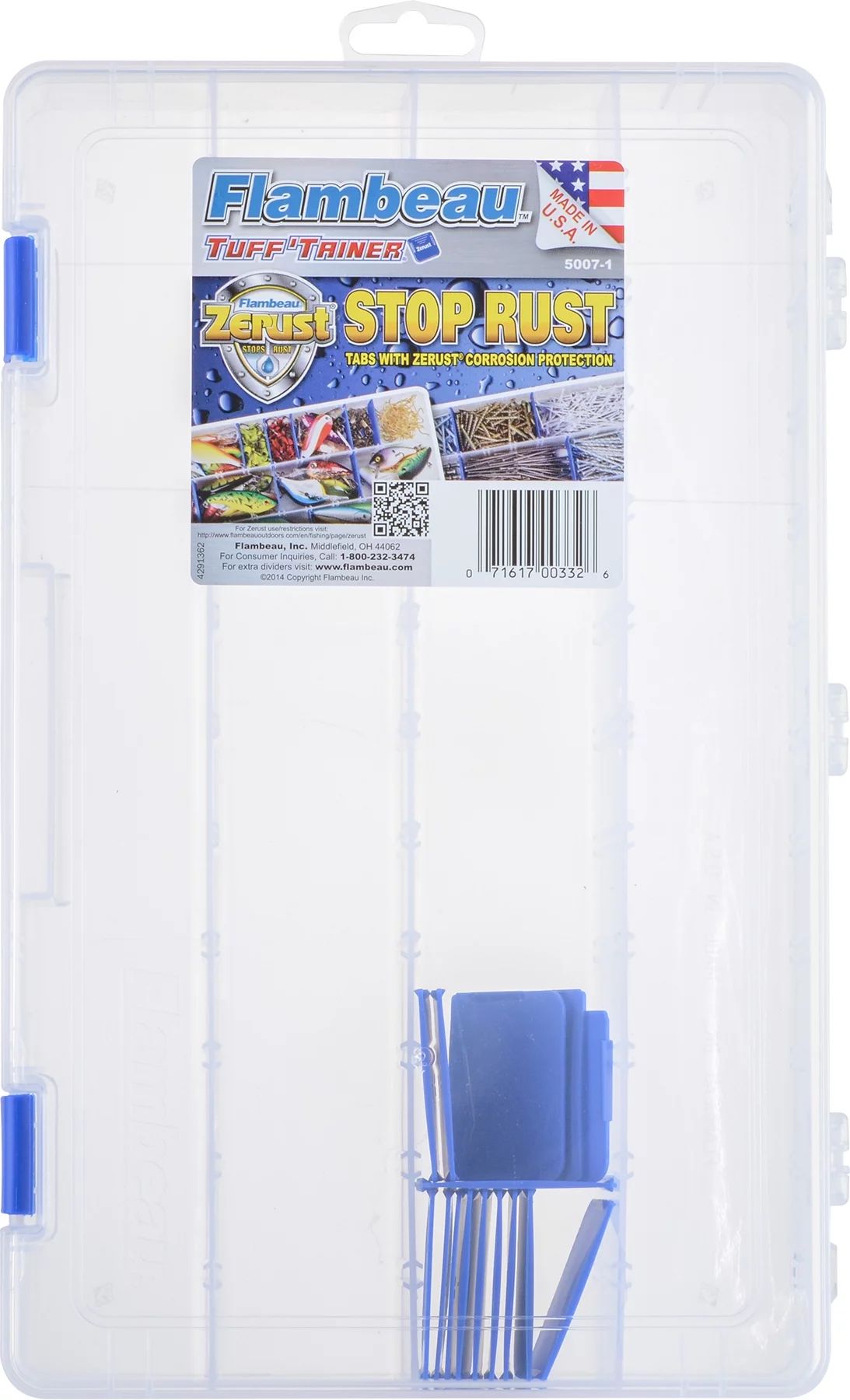 5007 Tuff Tainer® - 36 Compartments (Includes (18) Zerust® Dividers) | Walmart (US)