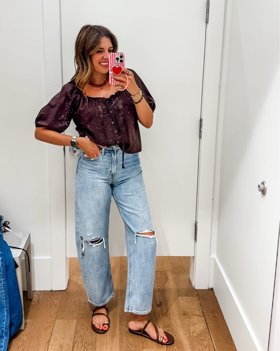 Millennial moms— don’t sleep on Gap jeans!! My favorite jeans from Gap as a 41 year old mom. I’m 5’7” in a size 27 in all except the low rise. 26 in the Hailey jeans. 40% - 60% off!

#LTKSaleAlert #LTKOver40 #LTKTall