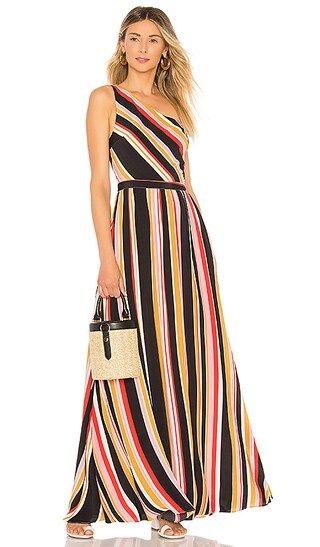 House of Harlow 1960 x REVOLVE Audrey Dress in Red Multi Stripe | Revolve Clothing (Global)