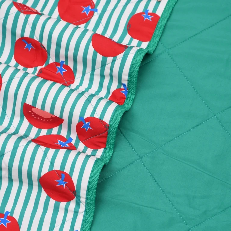 Mainstays Beach Blanket, Sand and Water Resistant, 79" x 59", Red Tomato | Walmart (US)