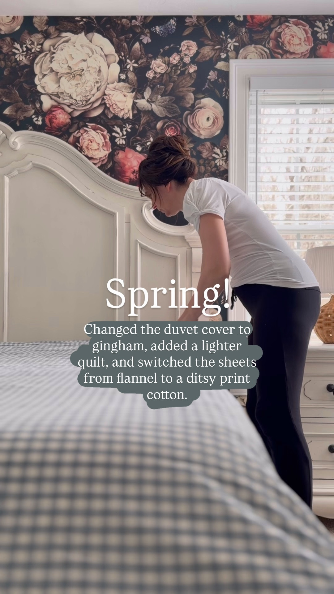 Updating our bedding for spring with gingham, lightweight quilts, and cotton bedding.

#LTKHome