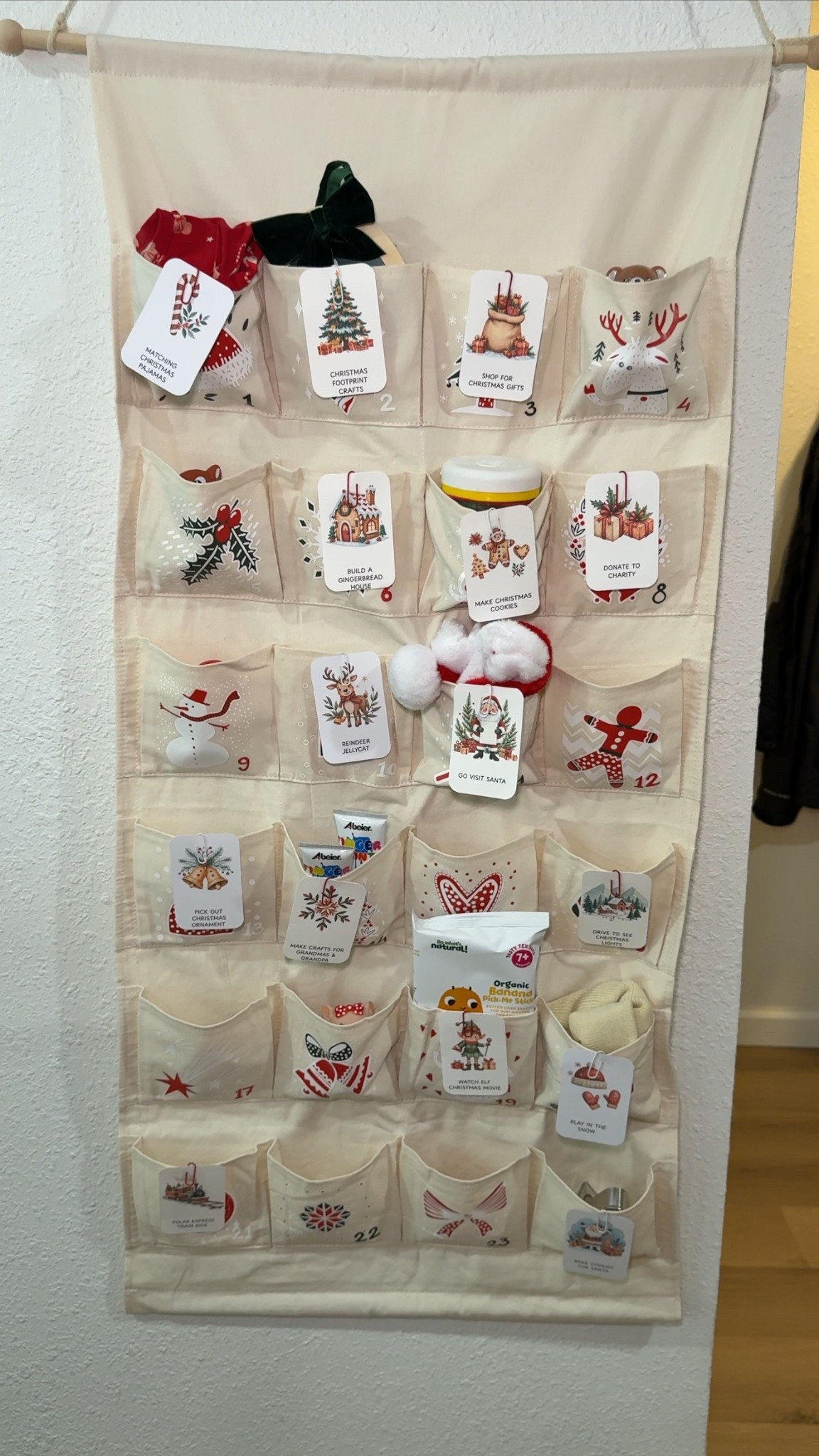 DIY FAMILY ADVENT CALENDER 

#LTKSeasonal #LTKBaby #LTKHoliday