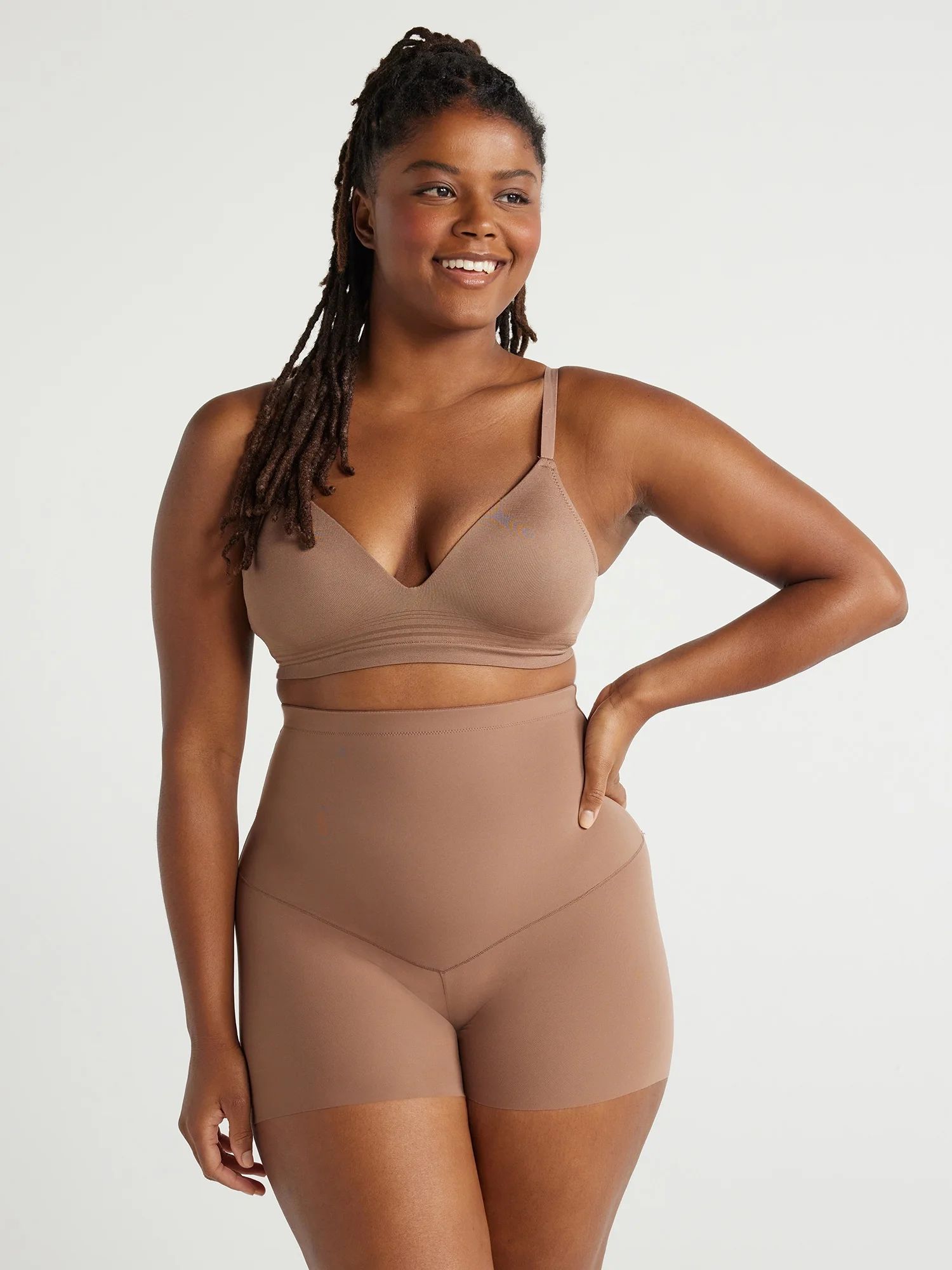 Joyspun Women’s Midrise Shaping Boyshort Underwear, Sizes S to 3X | Walmart (US)
