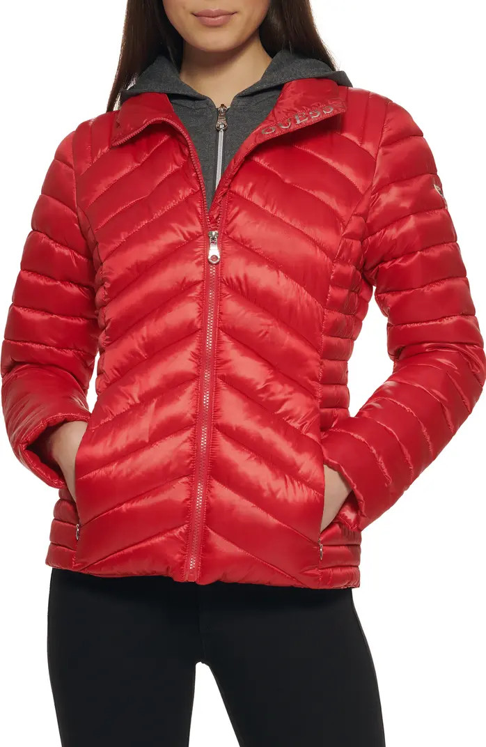 Packable Water Resistant Puffer Jacket | Nordstrom Rack