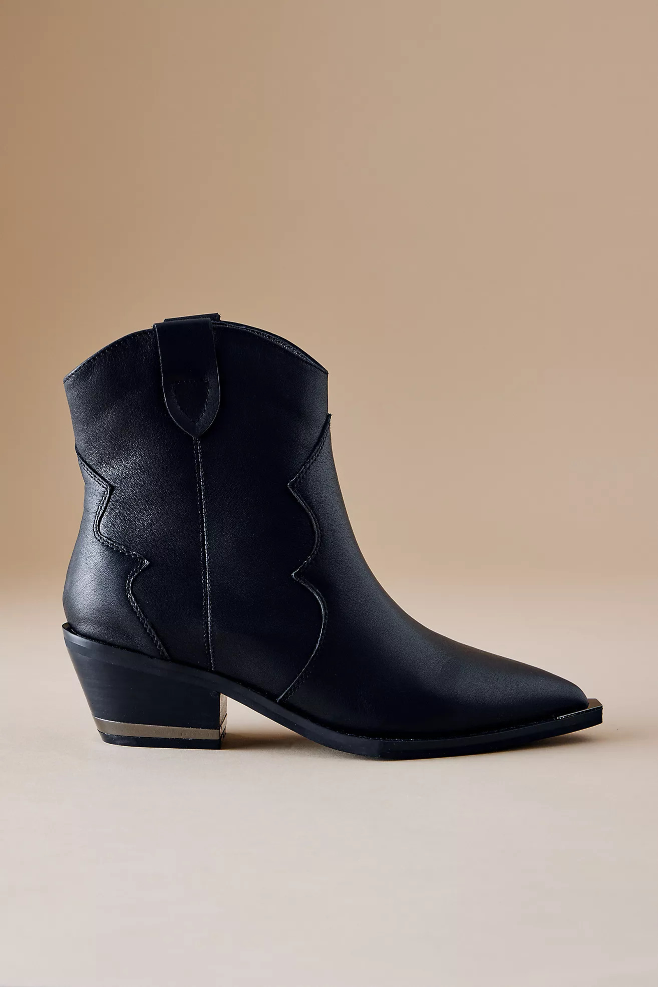 Leather Ankle Cowboy Boots | Anthropologie (UK)