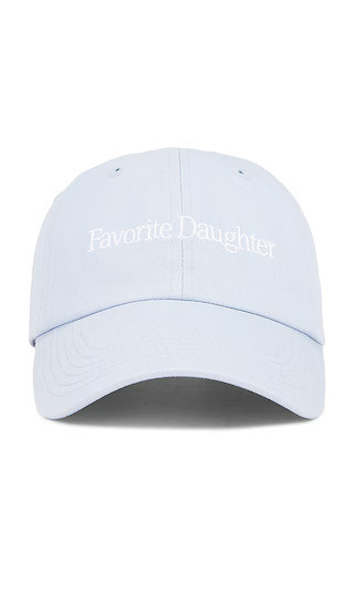Favorite Daughter Classic Logo Baseball Hat in Baby Blue. | Revolve Clothing (Global)