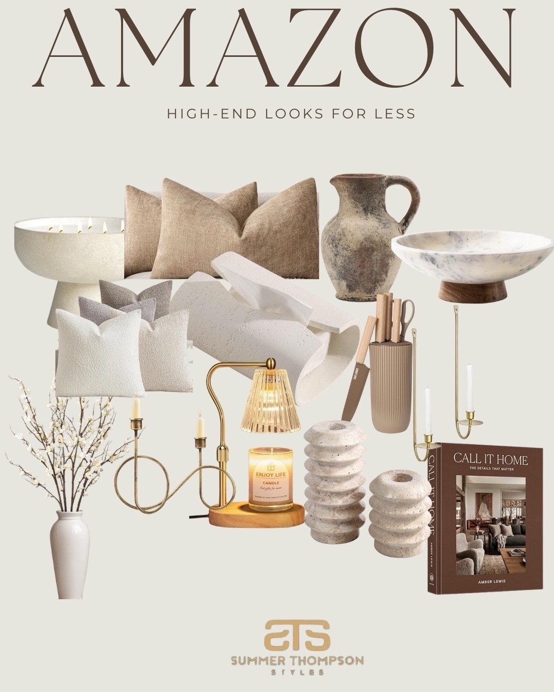 Designer‑inspired home decor made affordable ✨ Amazon finds that give your space a high‑end look without the splurge.


#amazonhomefinds #homedecordupes #amazondecor #budgetfriendlyhome #neutralhomedecor #designerdupes #amazonmusthaves #chiconabudget #affordablehomedecor #homestyleinspo #modernhomedecor #cozyhomevibes


#LTKHome #LTKFindsUnder50 #LTKFindsUnder100