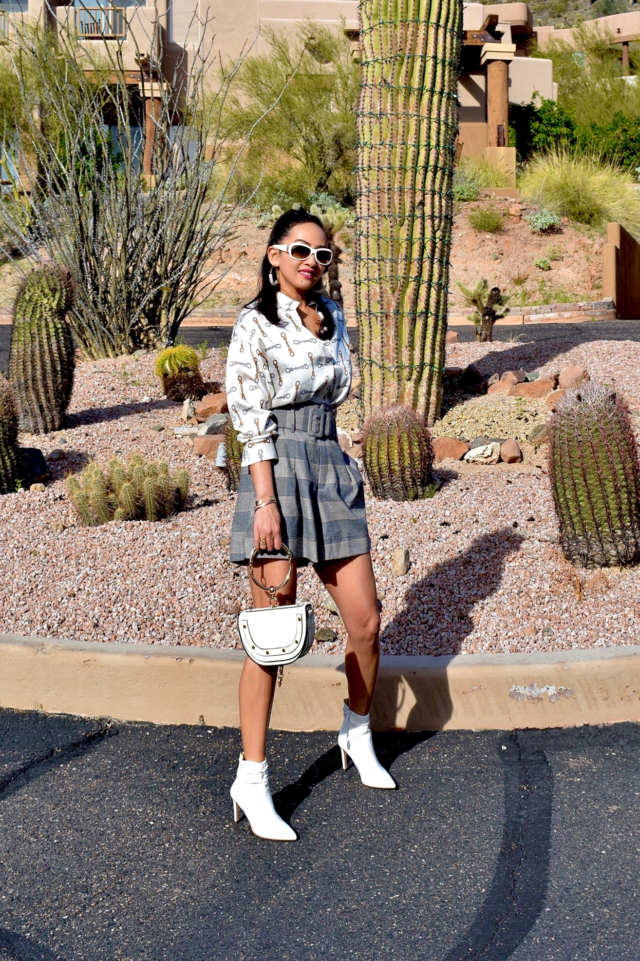 Print on Print Fall Shorts OOTD
#fallfashion
#fallootd
#printonprint

#LTKfindsunder100 #LTKsalealert #LTKSale