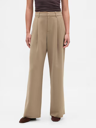 365 High Rise Pleated Trousers | Gap (US)