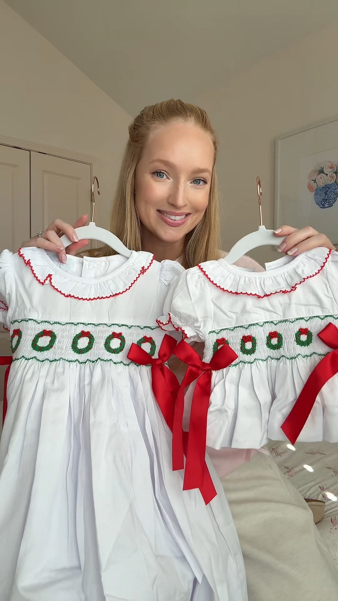 Just got in the girls Christmas dresses for the season! I’m going to put it inside our holiday trunk to gift them the day after Thanksgiving 🫶🏼 use code STRAWBERRYCHIC15 for 15% off

Baby girl Christmas dresses // girl Christmas dresses 

#LTKmomlife #LTKHoliday #LTKBaby