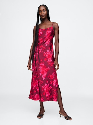 Recycled Satin Maxi Slip Dress | Gap (US)