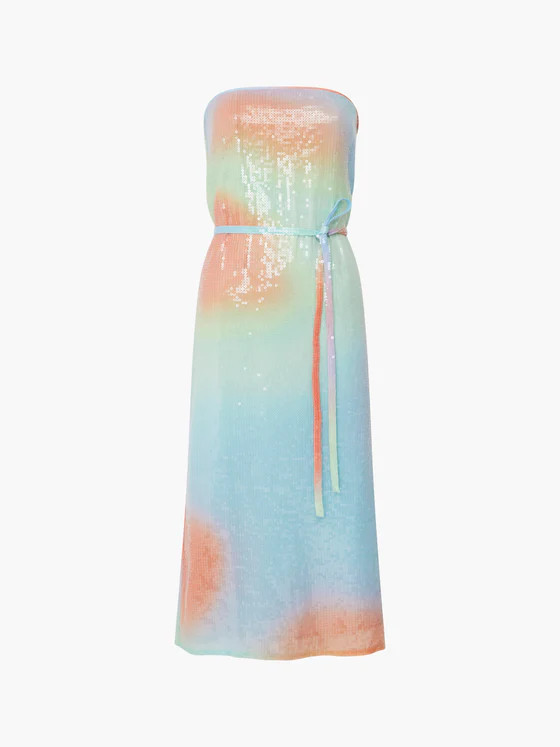Carwen Anisha Sequin Strapless Dress | French Connection (UK)