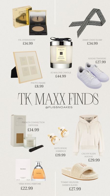 Some amazing savings in TK Maxx online including the Jo Malone candles! 

#tkmaxx #deals #designerforless #discounteddesigner 

#LTKshoecrush #LTKstyletip #LTKSeasonal
