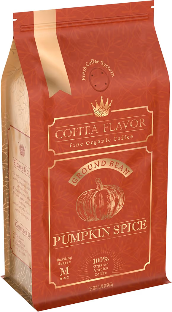 Flavored Ground Coffee – Spice Pumpkin, 100% Arabica, Single Origin, Medium Roast, USDA Organic... | Amazon (US)