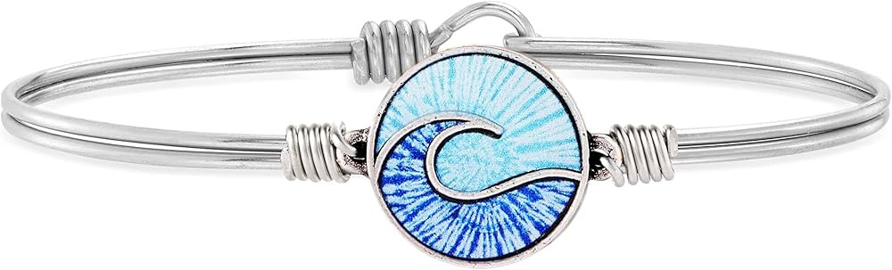Luca + Danni Wave Tie-Dye Bangle Bracelet For Women Made in USA | Amazon (US)