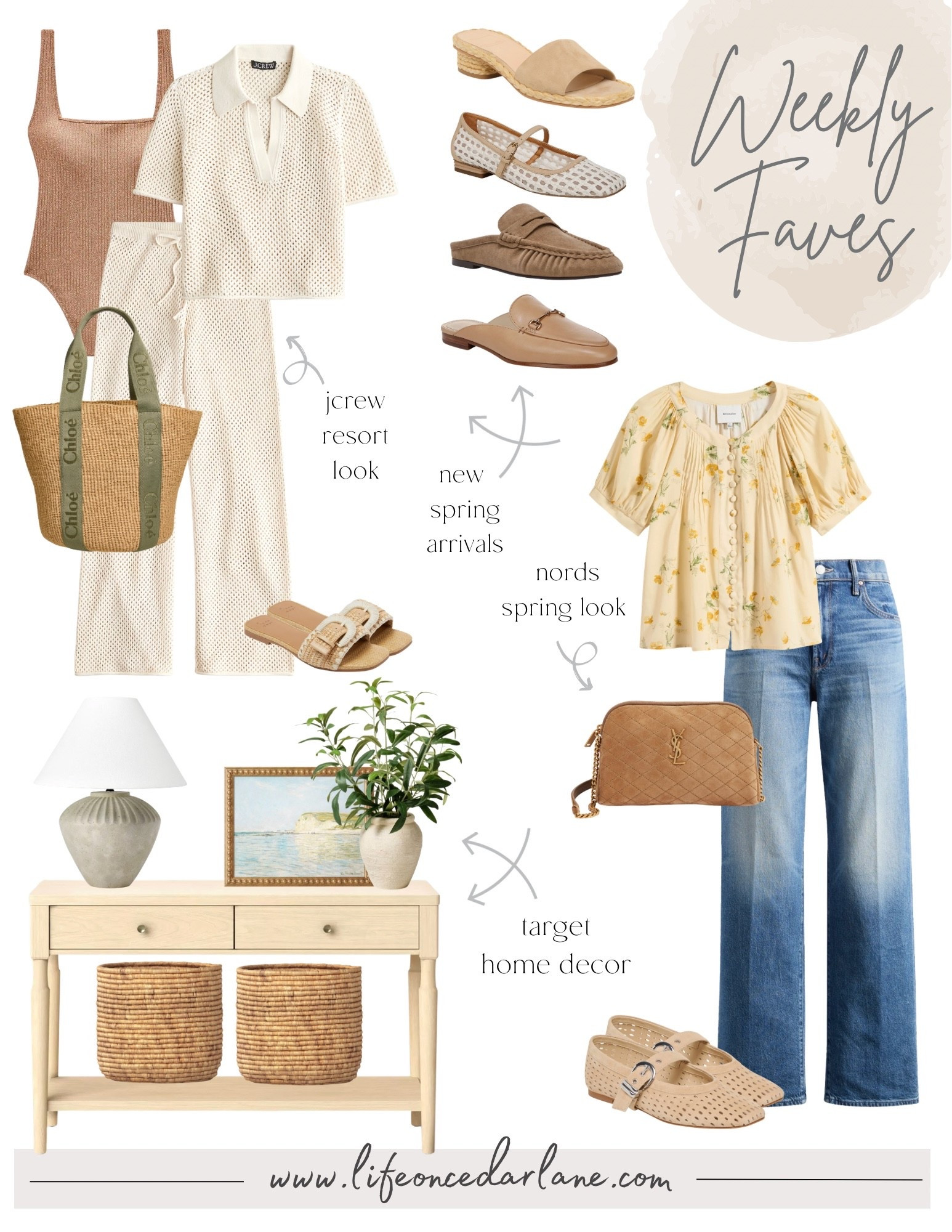Weekly Faves- check out what we are loving! From new arrivals, sales, fashion and more! Loving this  vacay look, Nordstrom outfit & new home decor from Target!


#LTKHome #LTKOver40 #LTKTravel